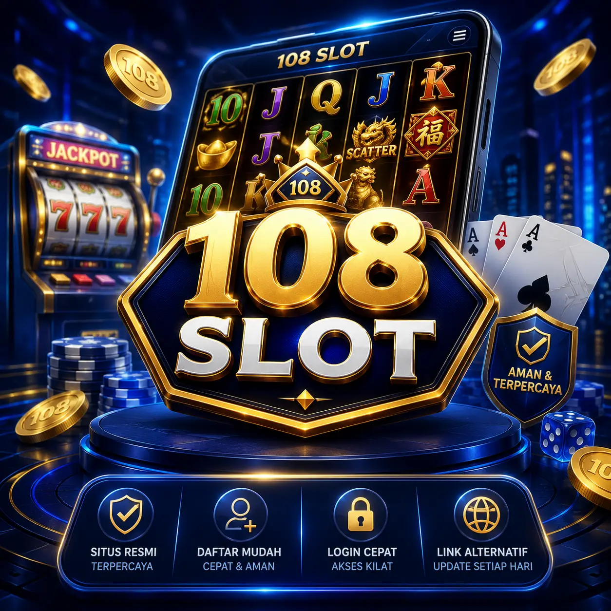 Tentang situs 108 Slot login daftar dan link alternatif terbaru